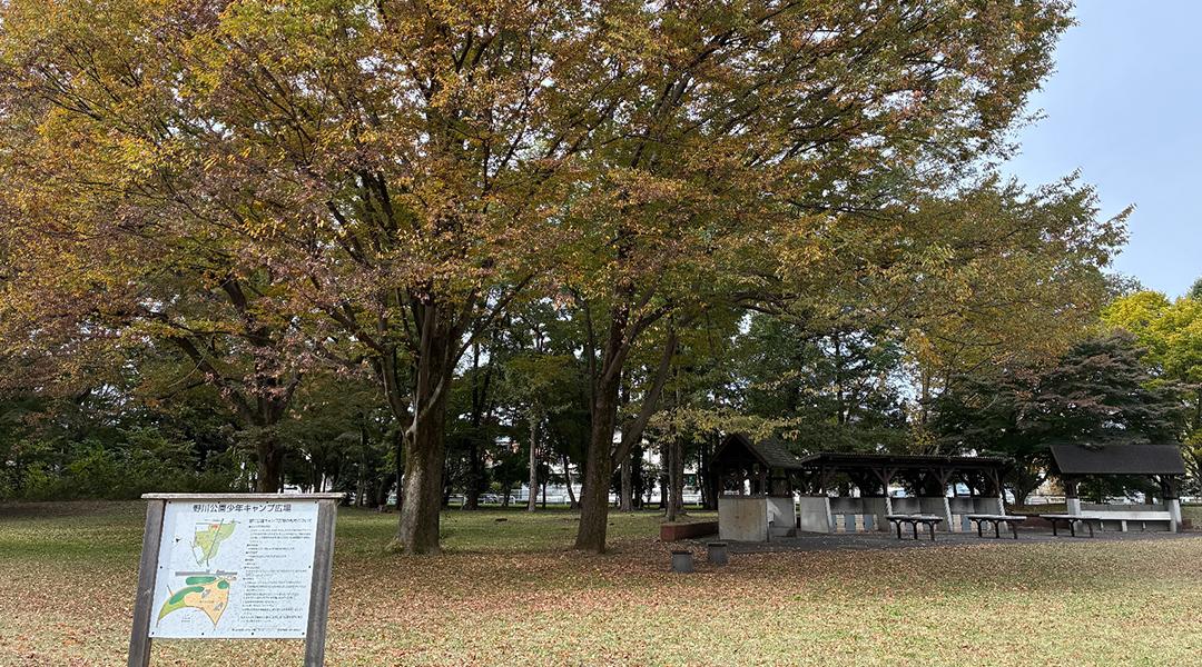 少年キャンプ場