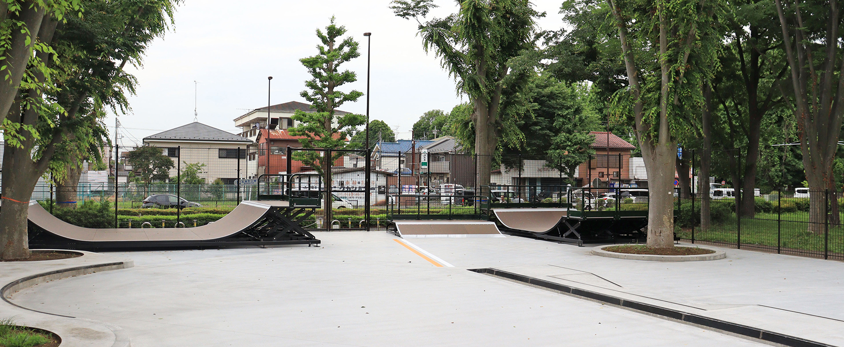 武蔵野公園スケートボード広場